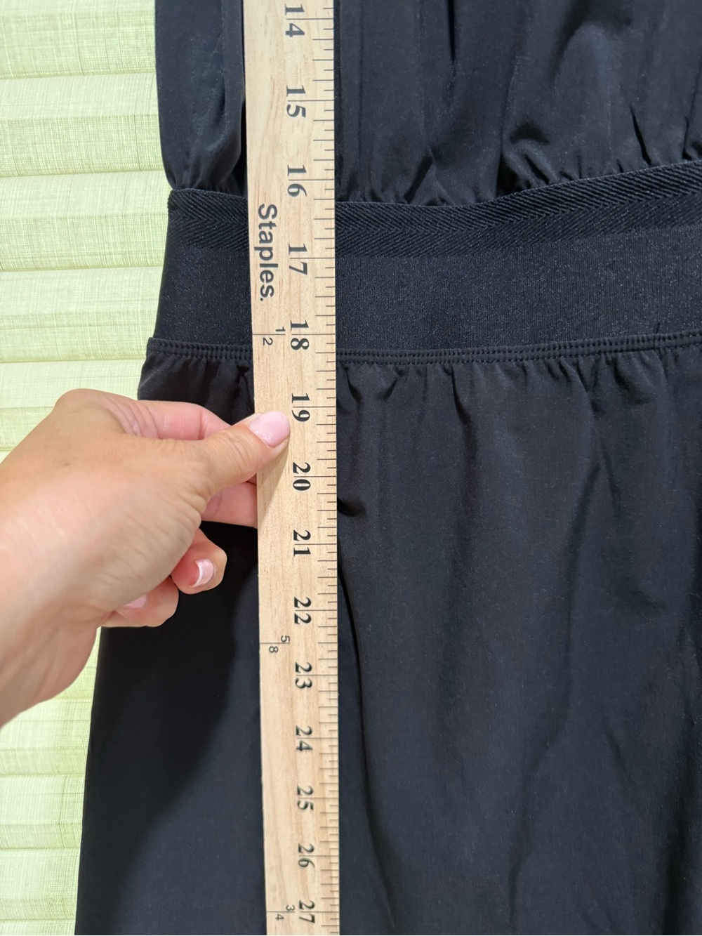 Athleta Black Sleeveless High-Waist Brooklyn Utility Romper - Picture 12 of 13
